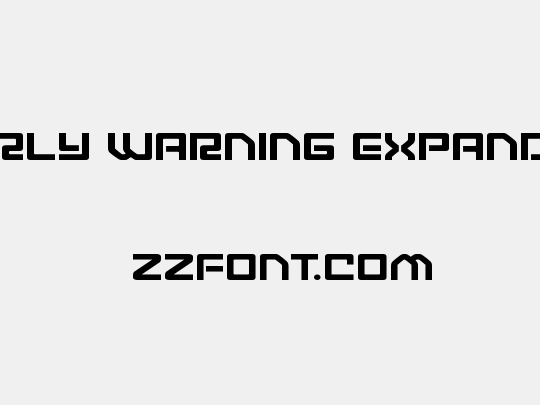 Early Warning Expanded