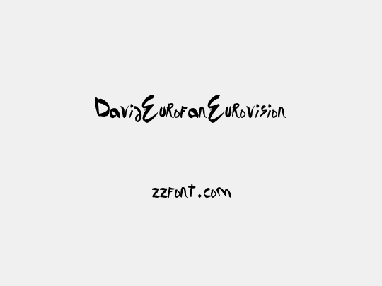 DavidEurofanEurovision