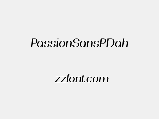 PassionSansPDah