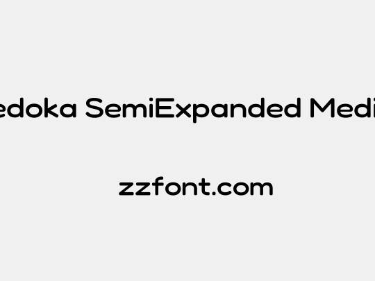 Fredoka SemiExpanded Medium