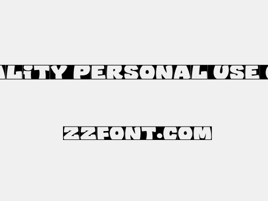 Murality PERSONAL USE ONLY