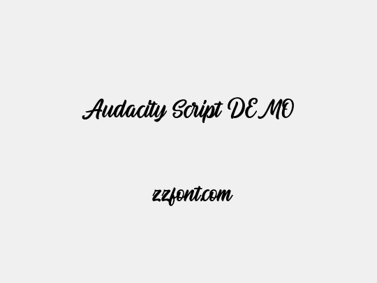 Audacity Script DEMO