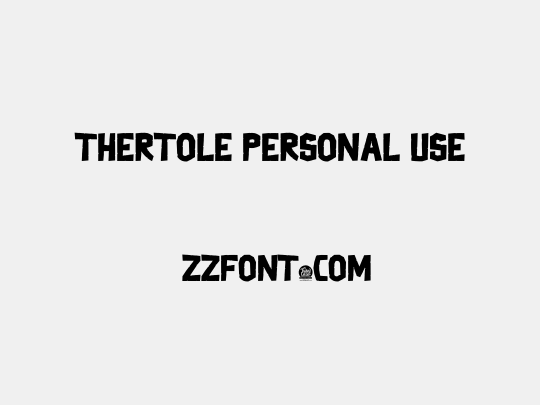 Thertole Personal Use
