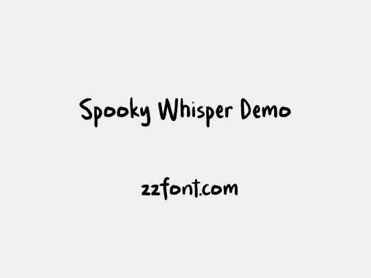 Spooky Whisper Demo