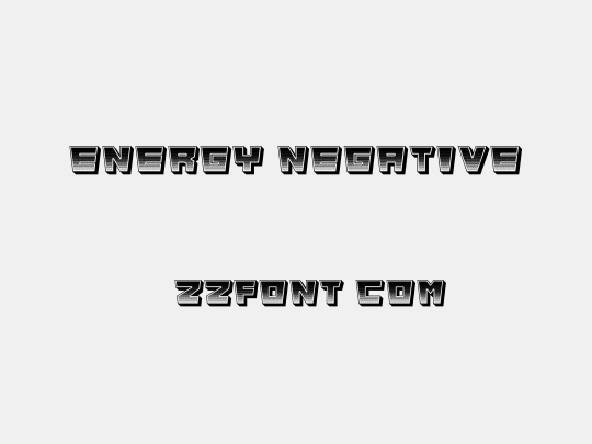 Energy Negative
