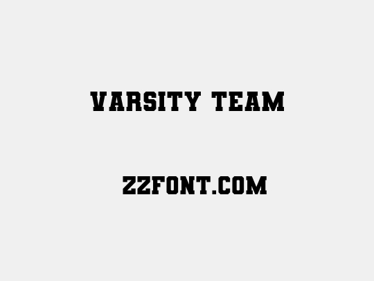 Varsity Team