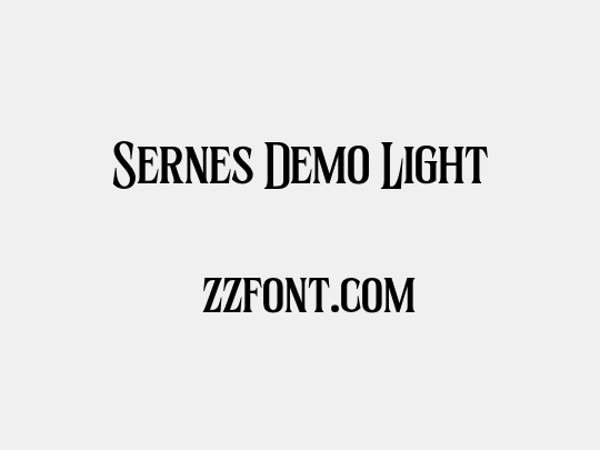 Sernes Demo Light