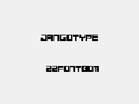 Jangotype