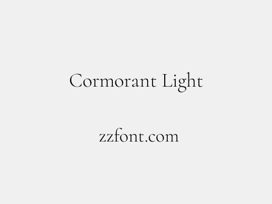 Cormorant Light