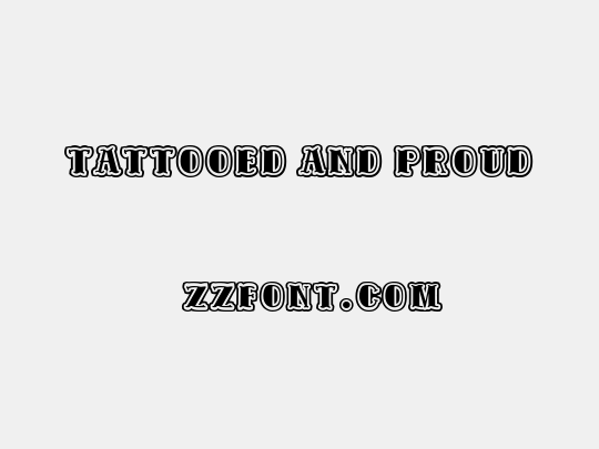 Tattooed and Proud