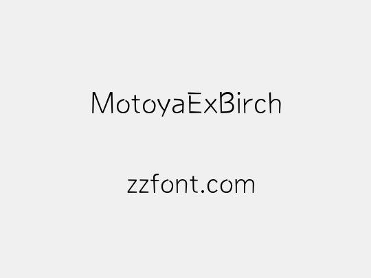 MotoyaExBirch