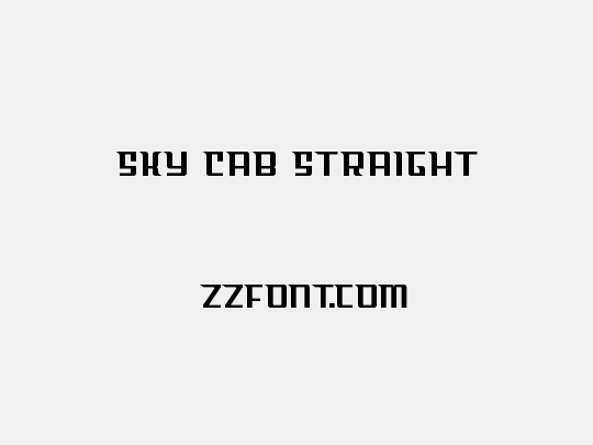 Sky Cab Straight