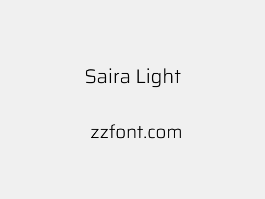 Saira Light