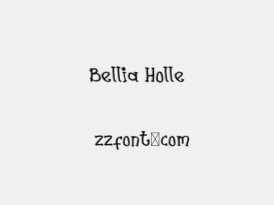 Bellia Holle
