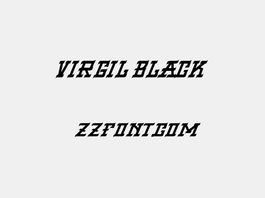VIRGIL BLACK