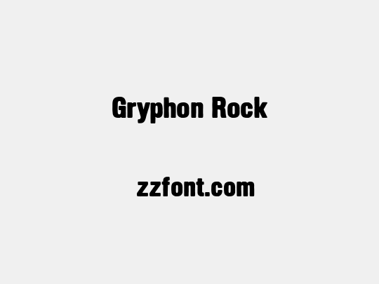 Gryphon Rock