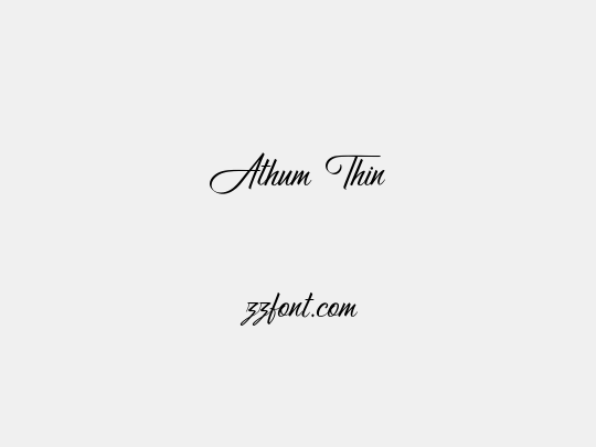 Athum Thin