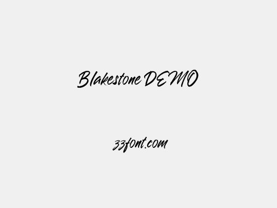 Blakestone DEMO