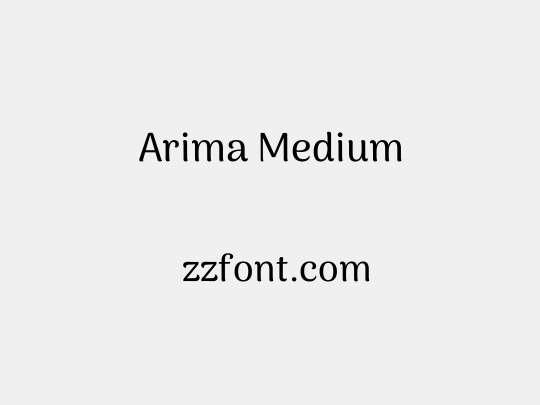 Arima Medium