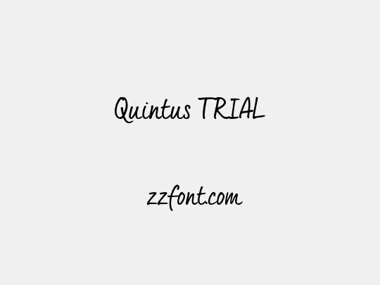 Quintus_TRIAL