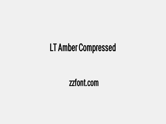 LT Amber Compressed