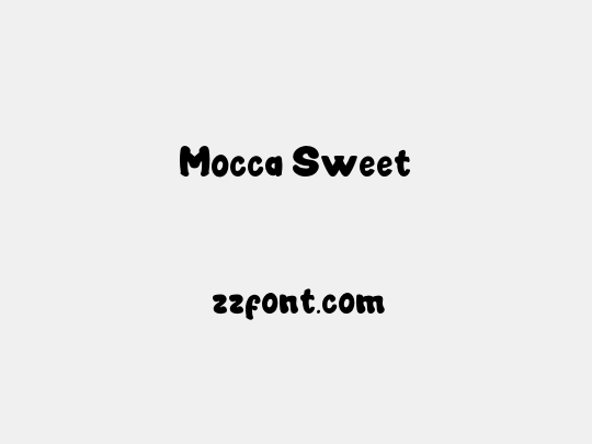 Mocca Sweet