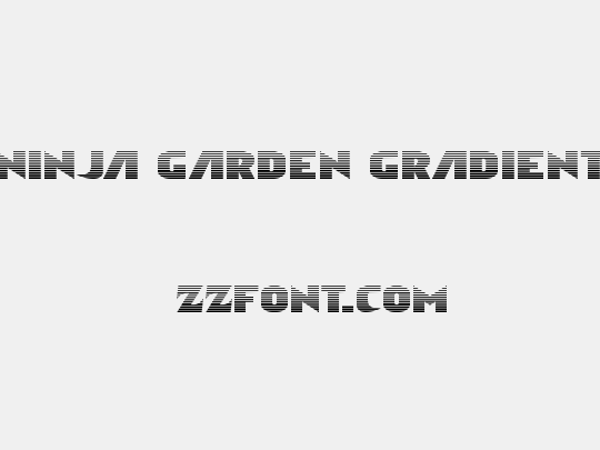 Ninja Garden Gradient