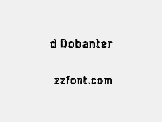 d Dobanter
