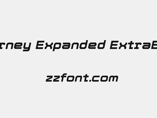 Tourney Expanded ExtraBold