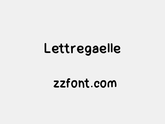 Lettregaelle