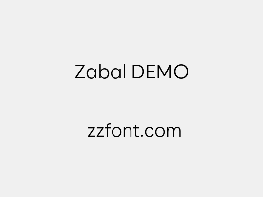 Zabal DEMO