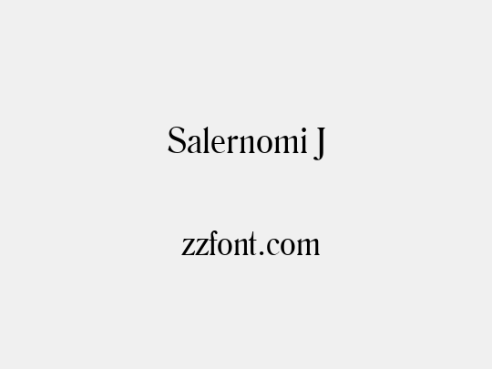 Salernomi J