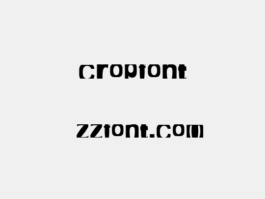 cropfont