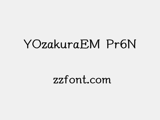 YOzakuraEM Pr6N