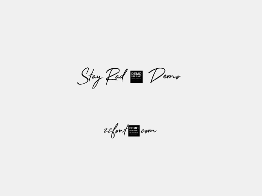 Stay Rad - Demo