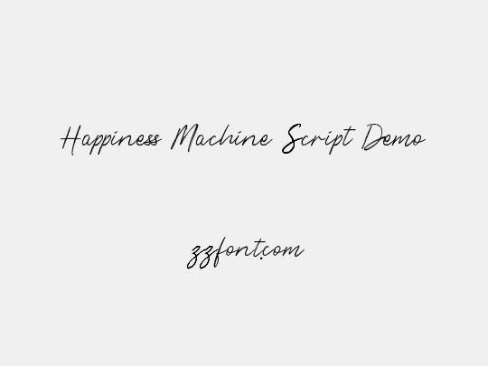 Happiness Machine Script Demo