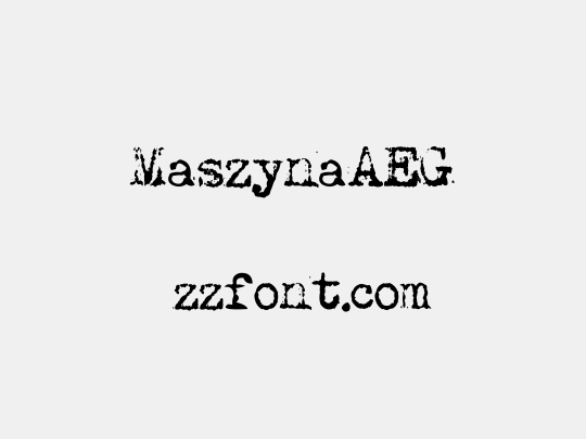 MaszynaAEG
