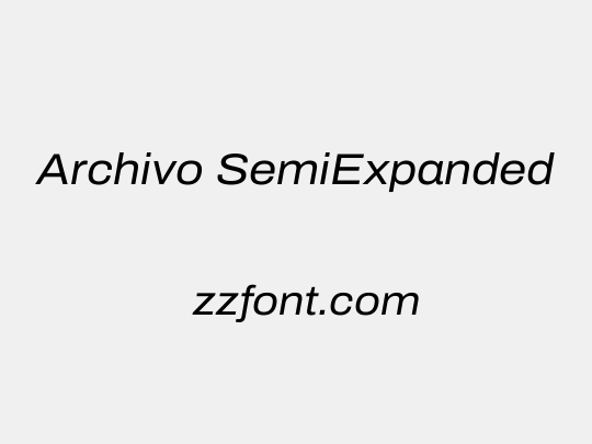Archivo SemiExpanded