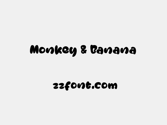 Monkey & Banana