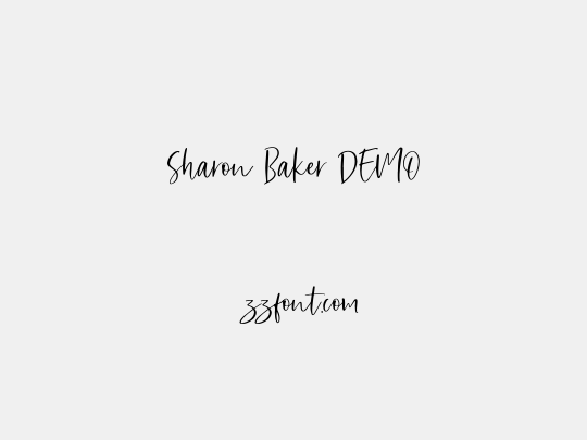 Sharon Baker DEMO