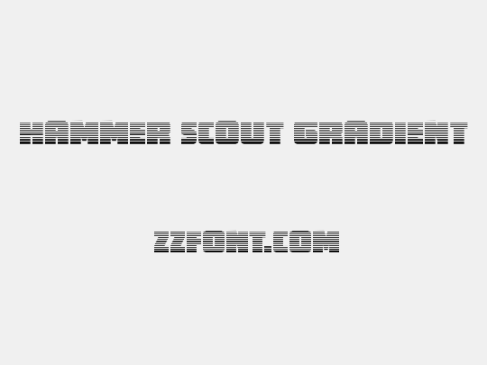 Hammer Scout Gradient