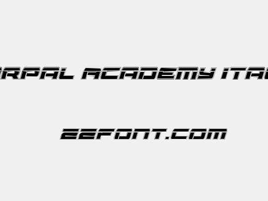 Vorpal Academy Italic