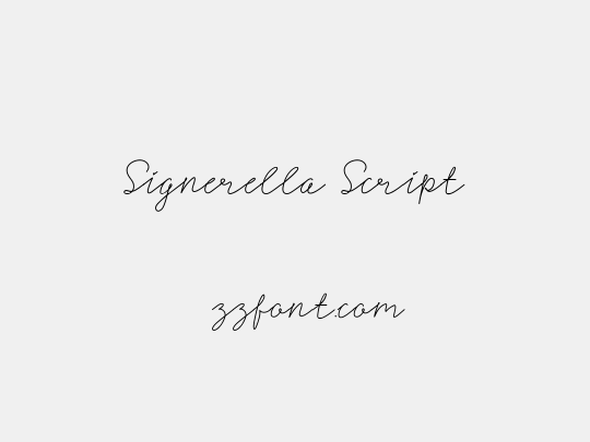 Signerella Script