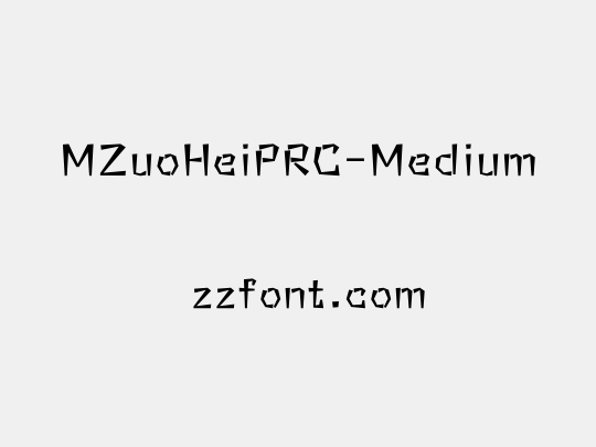 MZuoHeiPRC-Medium