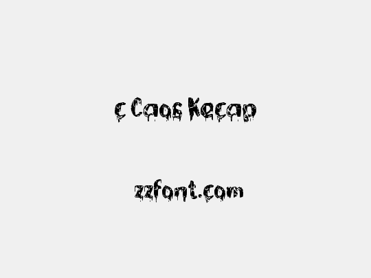 c Caos Kecap