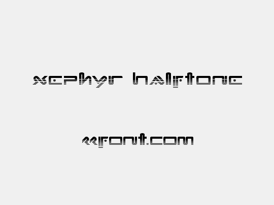 Xephyr Halftone