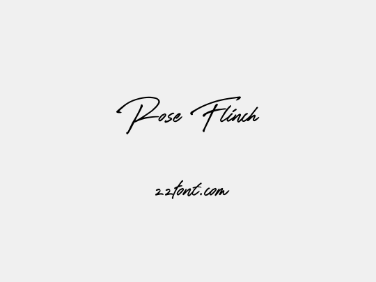Rose Flinch