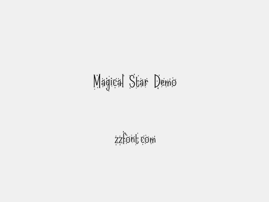 Magical Star Demo