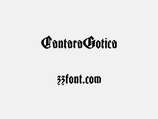 CantaraGotica