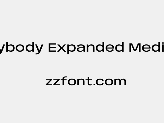 Anybody Expanded Medium